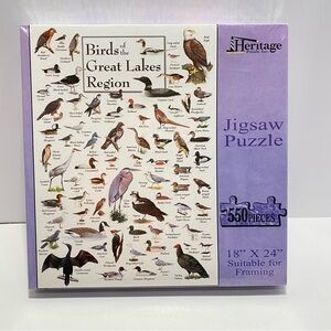 Heritage Birds of the Great Lakes Jigsaw Puzzle - Purple Box